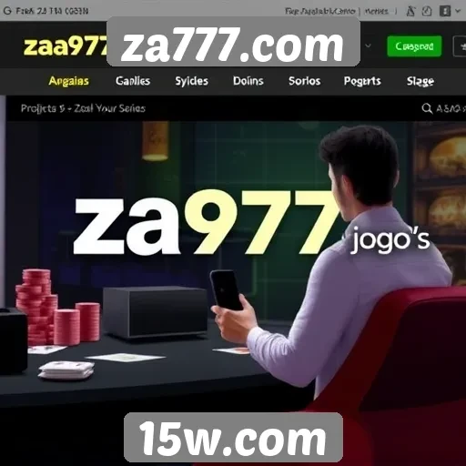 Experiência do usuário no site de jogos za777.com